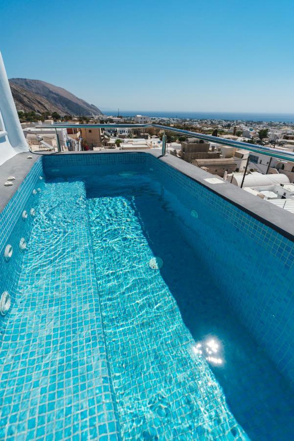 Appartamento Lux House With Outdoor Jacuzzi And Sea View In Santorini Emporio  Esterno foto